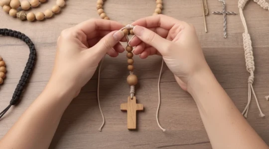 comment-fabriquer-un-chapelet-avec-des-materiaux-simples